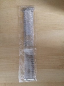 Luxusowy naszyjnik - kolor srebrny z cyrkoniami