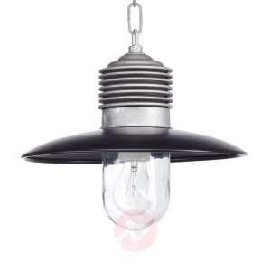 Lampa wisząca zewnętrzna Klaus aluminium-czarny