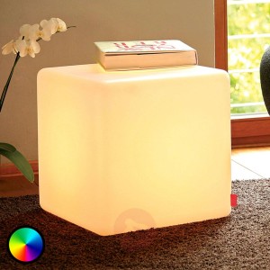 Przydatna lampa dekoracyjna LED CUBE Indoor