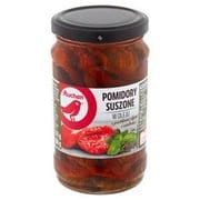 Auchan - Pomidory suszone w oleju słonecznikowym z pestkami... ziołami