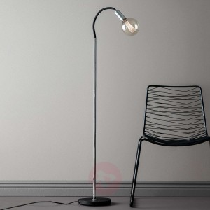 Lampa stojąca Raw z elastyczną szyją