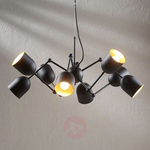 8-punktowa lampa wisząca LED Morik, easydim