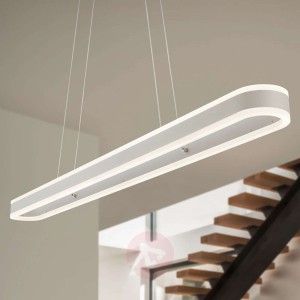 Helestra Liv – długa lampa wisząca LED, ściemniana