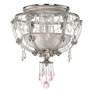 Elegancka kryształowa lampa sufitowa TRINA