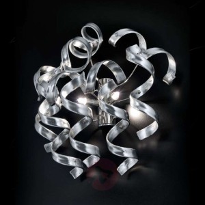Ekskluzywna lampa ścienna Silver