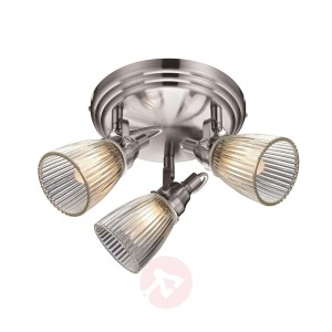 Rustykalny styl w łazience - lampa sufitowa Lada