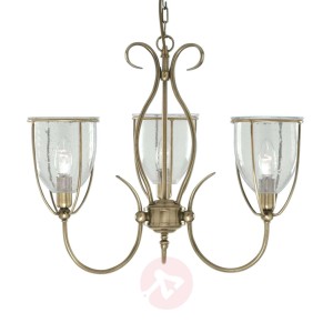 Antyczna lampa wisząca SILHOUETTE 3-punktowa