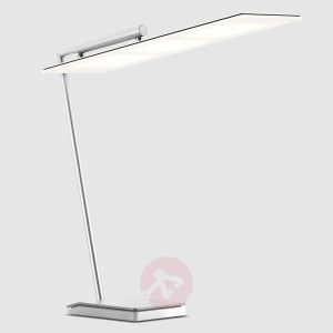 Biała lampa biurkowa OLED OMLED One d3