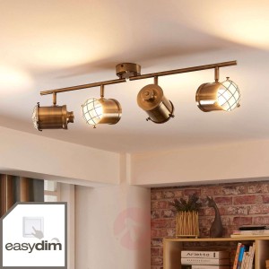 4-punktowa lampa sufitowa LED Ebbi, easydim