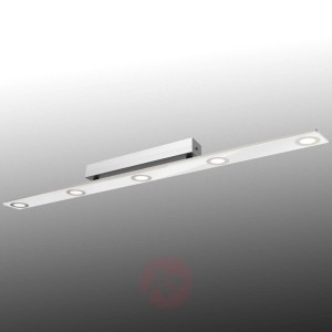 podłużna lampa sufitowa LED Pano, biała