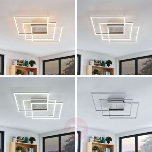 Lampa sufitowa LED Quadra, 3-punktowa, 60 cm