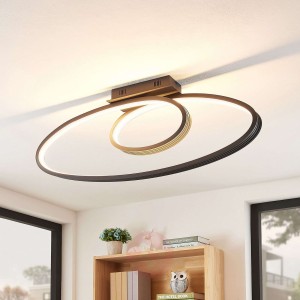 Lucande Bronwyn lampa sufitowa LED, 98 cm