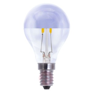 E14 2,7W żarówka LED z zakończeniem lustrzanym