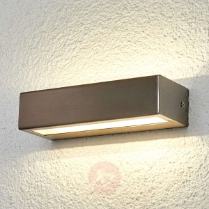 PATRICA - prosta lampa zewnętrzna LED ze stali