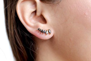 Stepping Stone Climber Earrings - Kolczyki