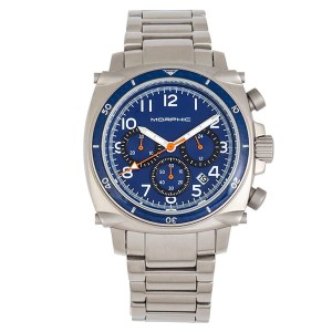 Morphic Gents M83 Series Watch with Stainless Steel Bracelet