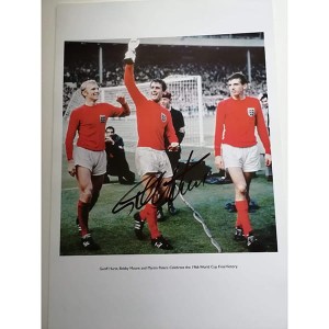 Sir Geoff Hurst Personally Signed Large Photo