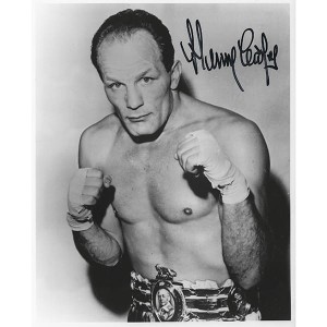 Sir Henry Cooper Mounted Photo and Personal Signature