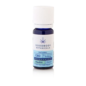 Goodbody Botanicals CBD Oil Drops MED 5% 500mg 10ml