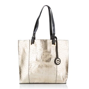 Elizabeth Grant Pewter Tote Bag