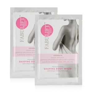 Fabulift Body Advanced Formula Shaping Body Wrap with Collagen Firming Technology 100g (Twin Pack)