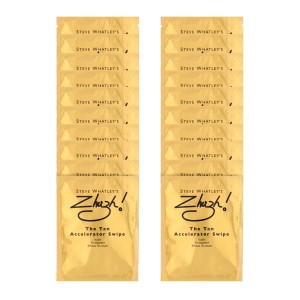 Zhuzh Twinpack Pack of 10 x 10ml Tan Accelerator Swipes