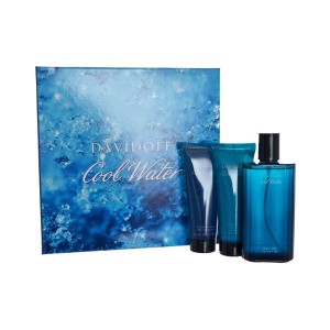 Cool Water Man EDT Spray 125ml, After Shave Balm 75ml, Shower Gel 75ml