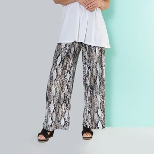 Nicole Print Palazzo Trouser