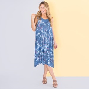 Sugar Crisp Palm Print Dress