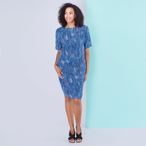 Sugar Crisp Leaf Print Dress