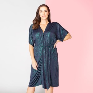 Kasara Sparkle Kimono Dress