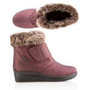 Cushion Walk Comfort All Weather Boot - Chocolate, Plum, Blue, Black