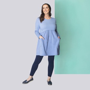Sugar Crisp Pocket Tunic Dress