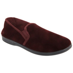 Zedzzz Mens Ross Twin Gusset Velour Slip
