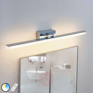 Oświetlenie lustra LED Bernie, CCT, IP44, 75 cm