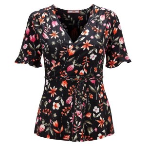 Joe Browns Funky Floral Wrap Top