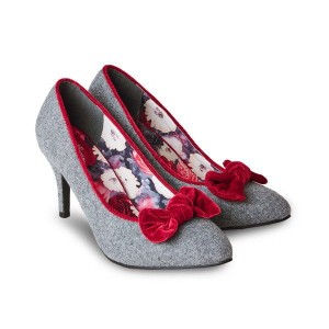 Joe Browns Rockefeller Velvet Bow Shoes