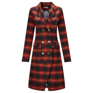 Joe Browns Sunset Check Longline Jacket