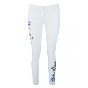 Joe Browns Embroidered White Jeans