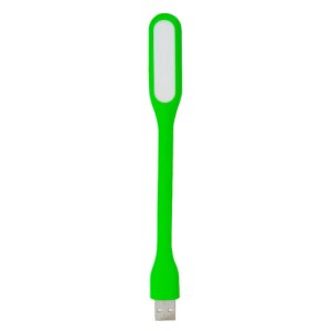Lampa LED Super Jasna do komputera - USB -zielona