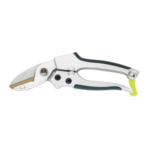 Kew Garden Medium Anvil Secateurs with Metal Handles