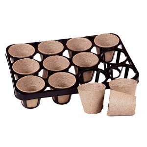 Skelly Tray & Jiffy Bio Pots for 12 Plants