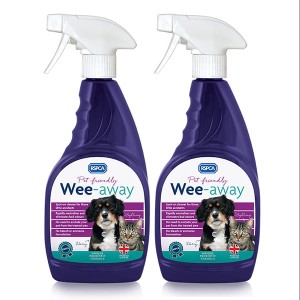 Wee Away Odour Remover 500ml (Twin Pack)