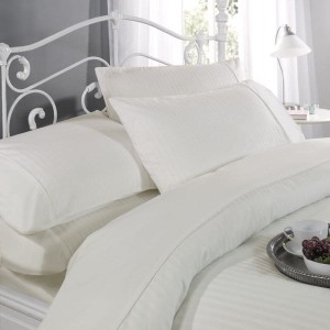 Dorchester Ritz T300 Satin Stripe Duvet Set (King)