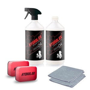 Hydrolex Paint Protection 500ml (Twin Pack) plus Trigger Spray, 2 x Applicators & 2 x Microfibre Cloths