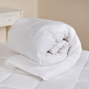 Downland 10.5Tog White Duck F&D KS Duvet