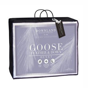 Downland White Goose Feather & Down 10.5 Tog King Size Duvet