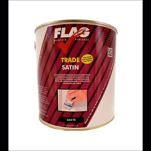 1x 1L White Satin