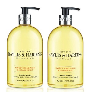 Baylis & Harding Sweet Mandarin & Grapefruit 500ml Hand Wash DUO