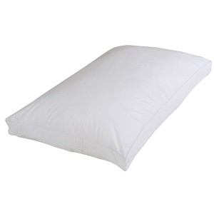 Downland Standard White Goose Feather and Down Box Pillow